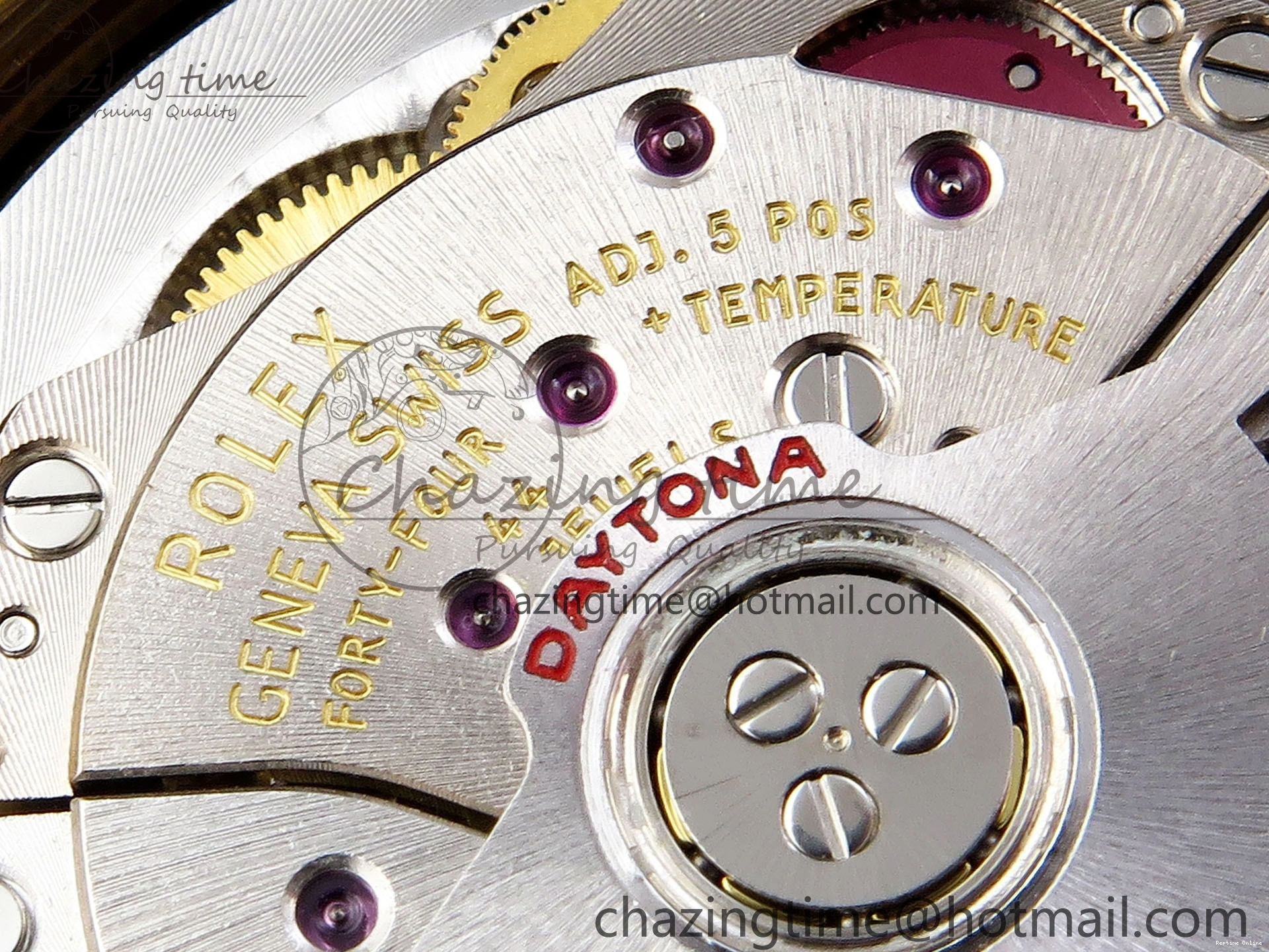 0420 DAYTONA 116518 APSF 1:1 BEST EDITION YG BLACK DIAL ON OYSTERFLEX RUBBER STRAP SH OnTrend 1784